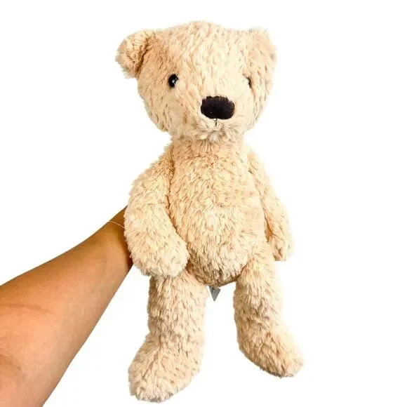 JellyCat Edward Bear Plush Stuffed Animal Large Beige - Picture 1 of 7